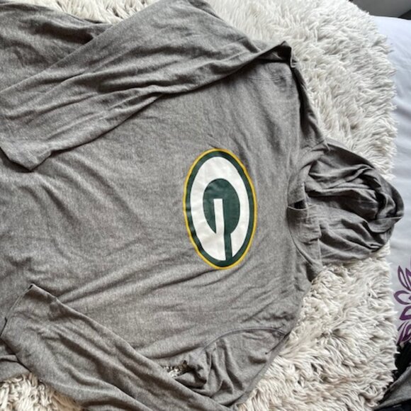 Fanatics Green Bay Packers T-shirt Hoodie - Picture 1 of 4